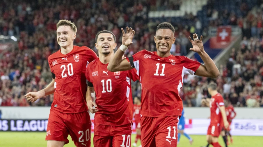 La Suisse bat la Slovénie et reste invaincue en Ligue des nations