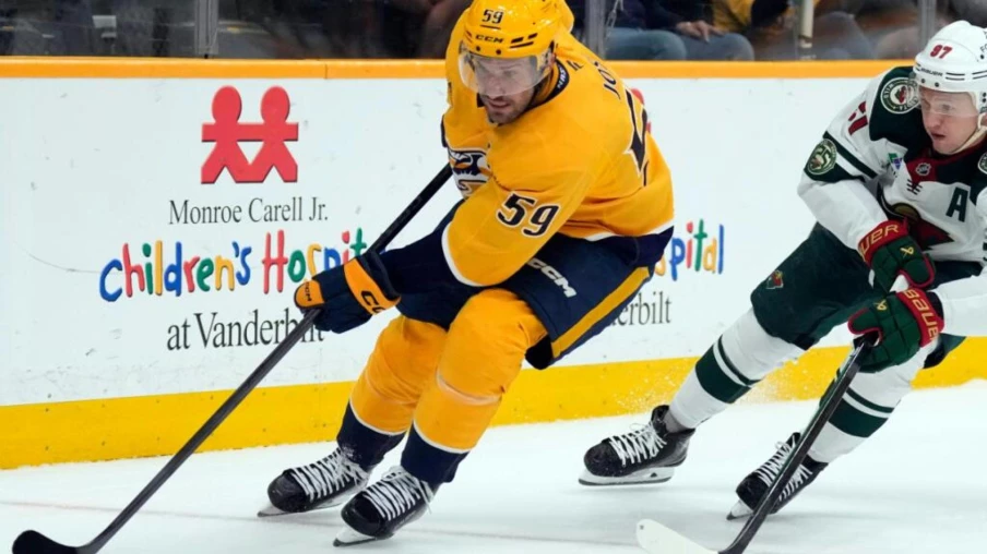 Josi totalise 2 points en 2 matchs avec Nashville