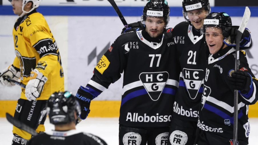 Fribourg s’impose largement contre Ajoie en National League