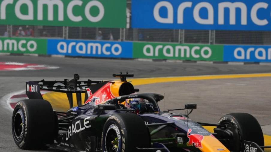 Verstappen en pole position du sprint du GP de Singapour