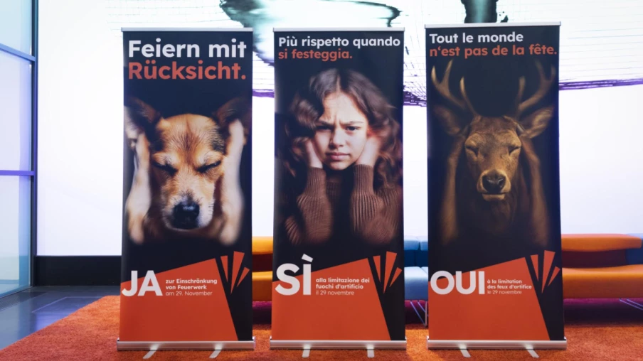 Les défenseurs des animaux veulent limiter les feux d'artifice en Suisse