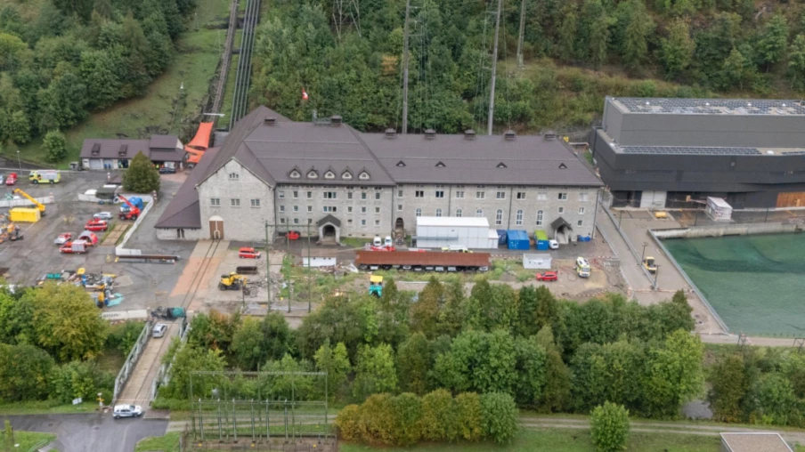 Explosion de la centrale de Piotta : de la poudre noire en cause