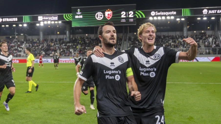 Lugano renverse l’Étoile rouge et débute fort en Conference League