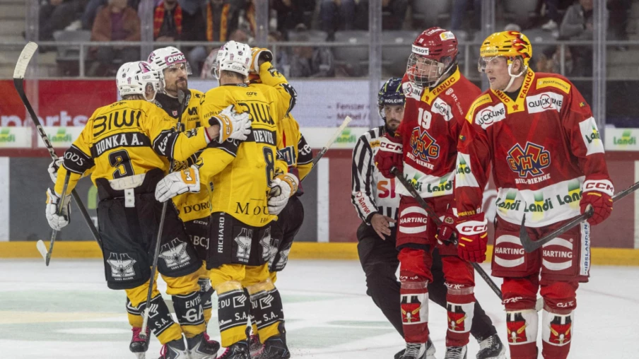 Ajoie bat Bienne, Genève renverse Langnau en National League