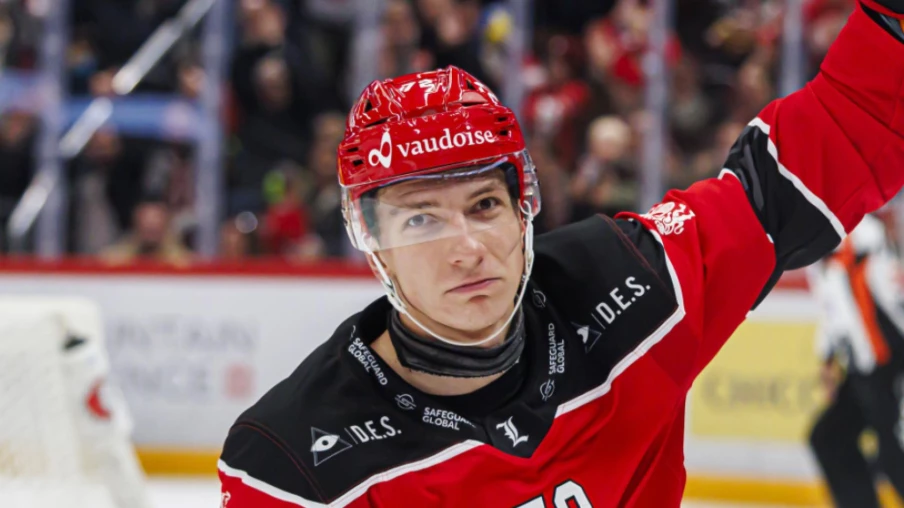 Floran Douay quitte le Lausanne HC après un mois d'essai