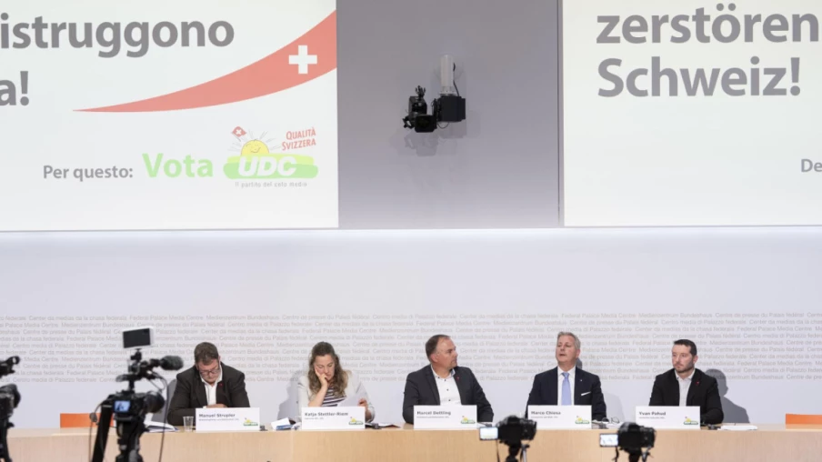 L'UDC se présente seule contre tous pour les élections fédérales 2027