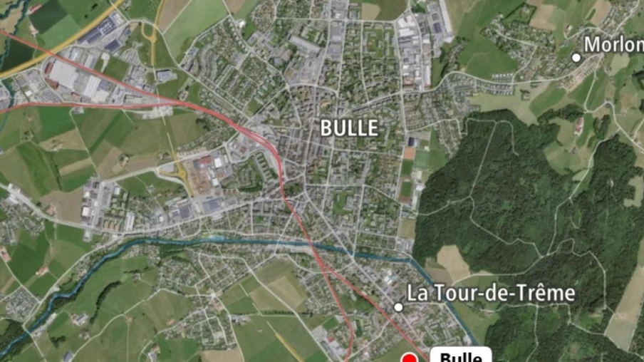 Comptoir gruérien à Bulle : tentes évacuées à cause des rafales de vent