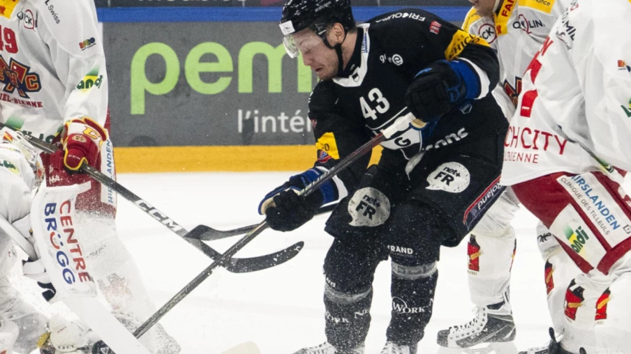 Fribourg bat Bienne 6-3 pour le retour de Christian Dubé