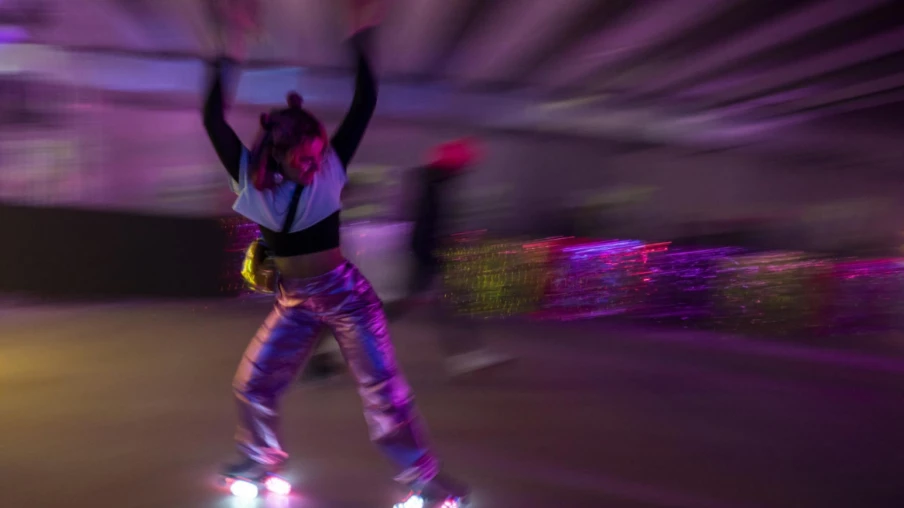 Halloween à Lausanne : fêter en patins à roulettes à Beaulieu