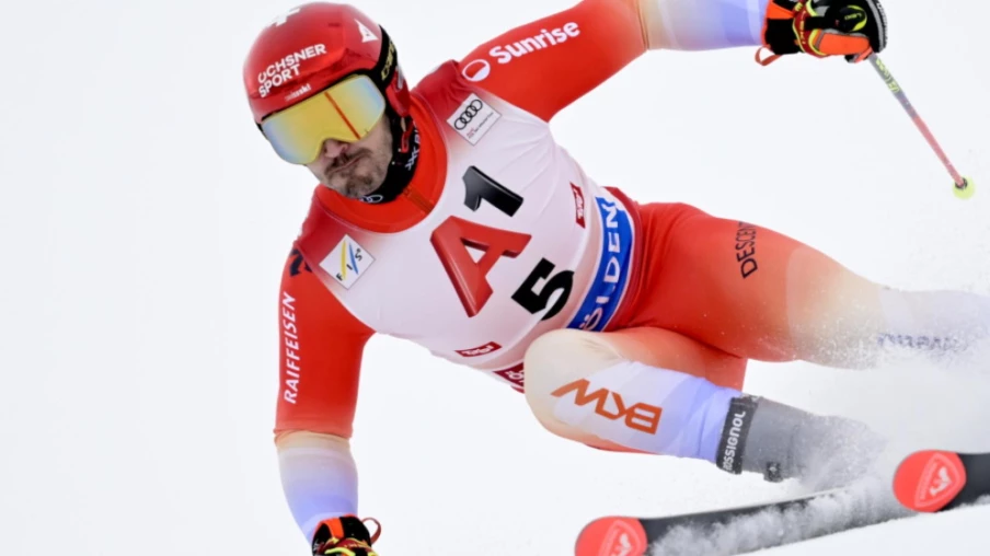 Géant de Sölden : Meillard 2e, Odermatt 4e après la première manche