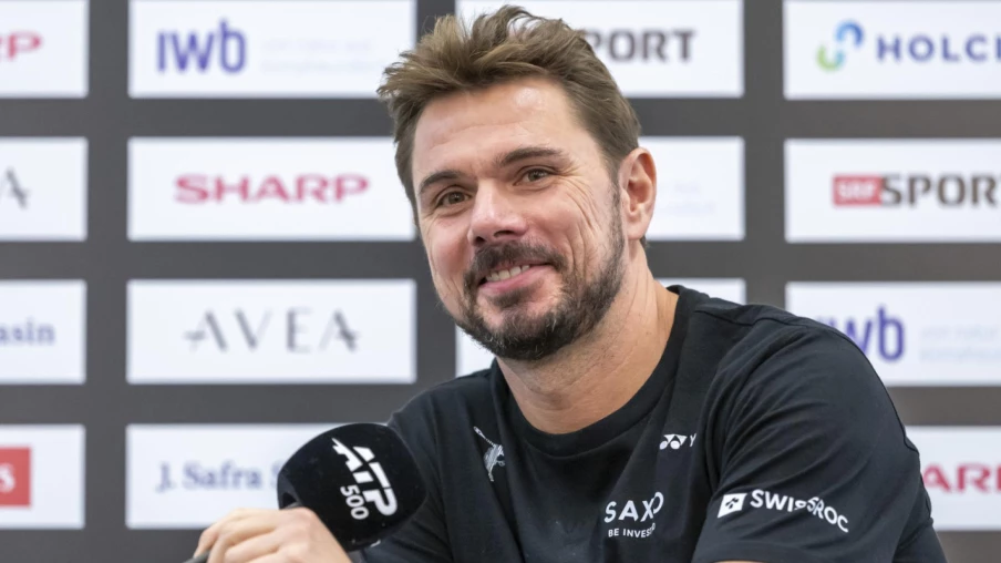 Wawrinka heureux de finir sa carrière à Bâle en Suisse