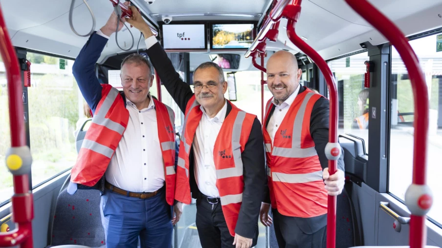Fribourg : 24 nouveaux bus électriques TPF pour décarboner la mobilité