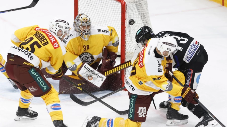 Genève-Sertvett remporte le derby à Fribourg et passe devant Gottéron