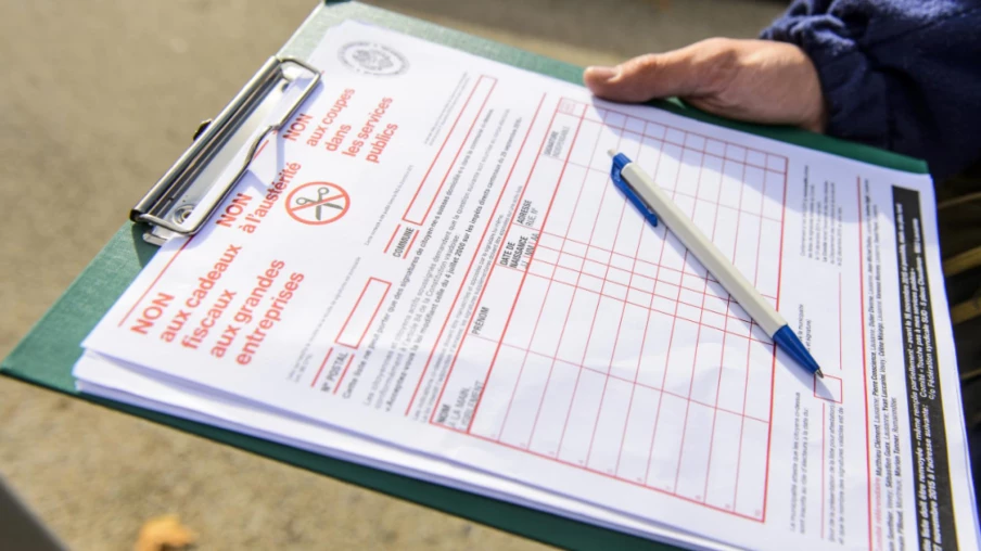 Opposition vaudoise à l'interdiction des signatures rémunérées Opposition vaudoise à l'interdiction des signatures rémunérées