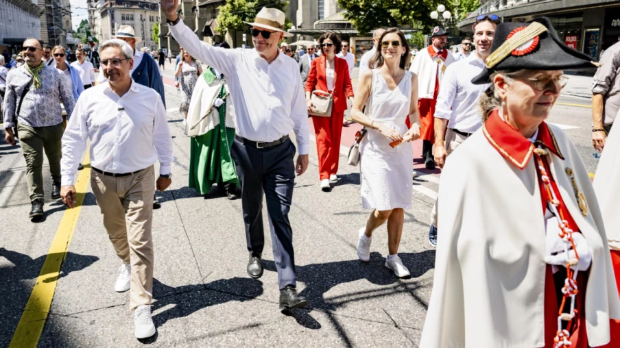 Défilé et Festivités de la Fête Fédérale de Gymnastique à Lausanne