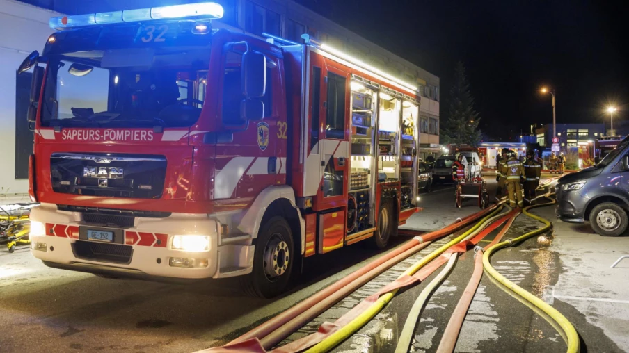 Intervention du SIS pour un incendie de sous-sol à Genève