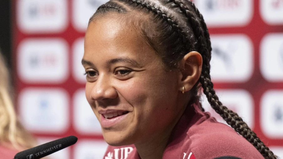 Iman Beney confiante avant le match Suisse-Islande dimanche