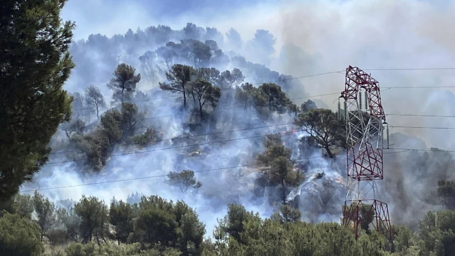Incendie à Marseille maîtrisé: 750 hectares touchés