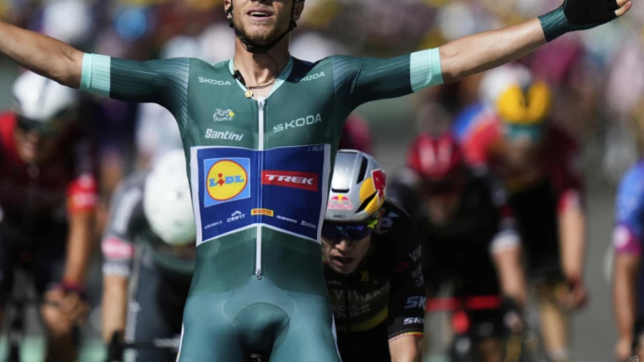 Tour de France : Milan gagne la 8e étape au sprint et prend le maillot vert