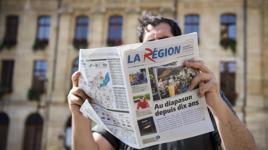 "La Région: Dernière parution le 18 juillet, avenir incertain" "La Région: Dernière parution le 18 juillet, avenir incertain"