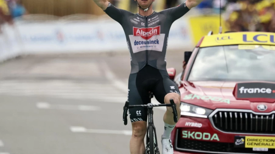 Groves triomphe à l'étape 20 du Tour, Pogacar conserve le maillot jaune Groves triomphe à l'étape 20 du Tour, Pogacar conserve le maillot jaune
