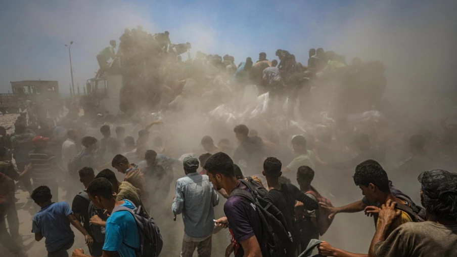 Trump annonce des centres alimentaires américains pour Gaza