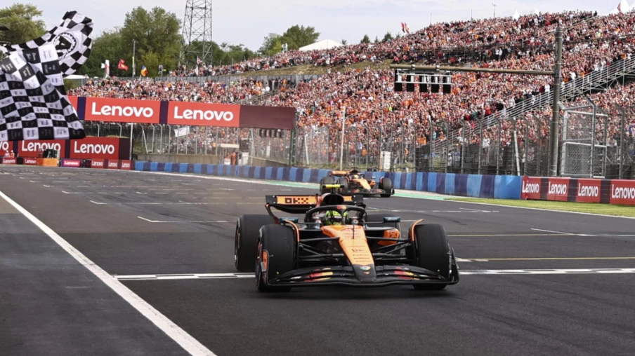 Norris triomphe au GP de Hongrie, McLaren réalise un nouveau doublé