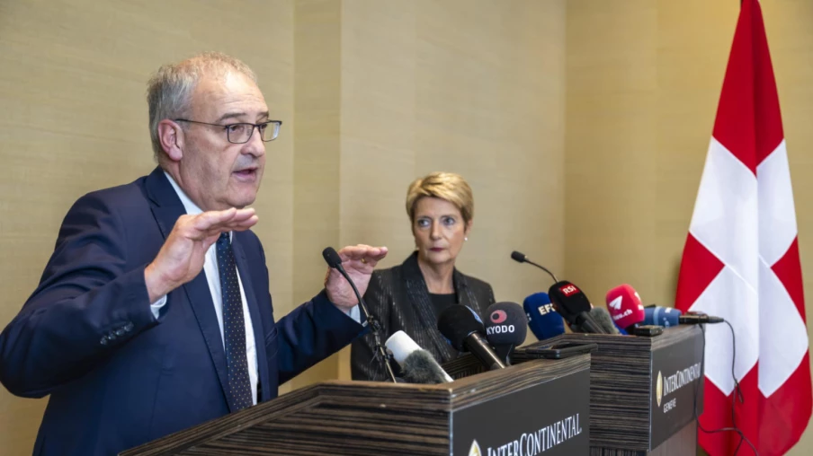 Rencontre entre Karin Keller-Sutter et Marco Rubio sur les droits de douane