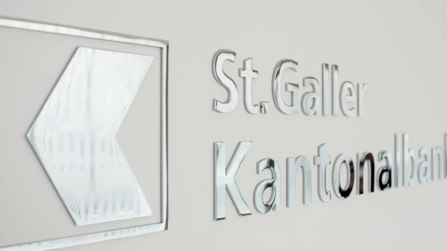 Résultats de la Banque cantonale de St-Gall: bénéfice +13,6% au S1