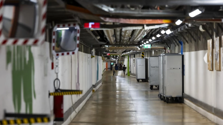 Tunnels des HUG : flux logistiques intensifs et mobilité souterraine