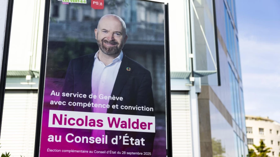 Nicolas Walder veut garder le seul siège des Verts au Conseil d'État
