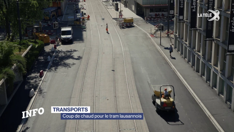 Une pétition pour végétaliser le futur tram lausannois