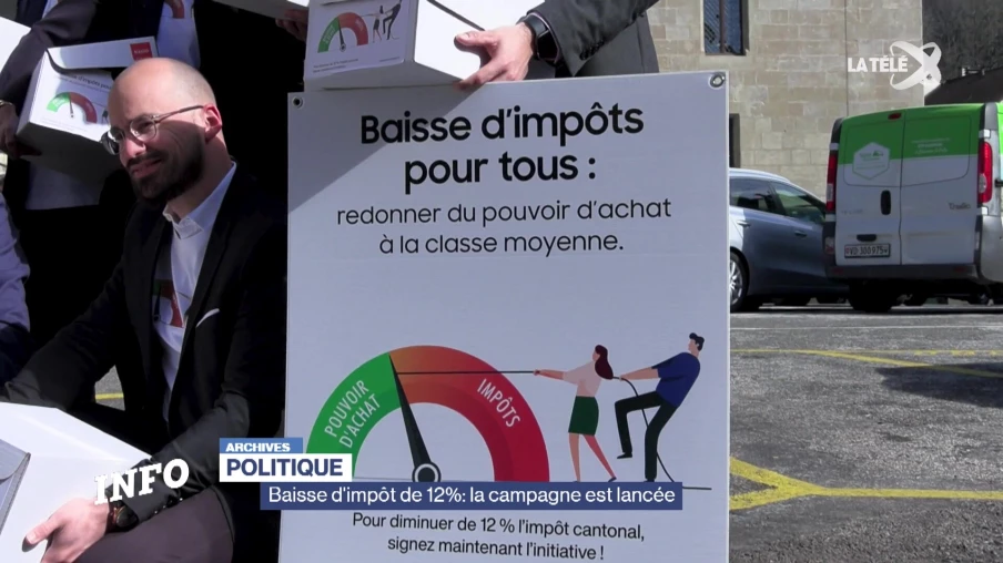 Vaud : lancement de la campagne pour l’initiative des 12%