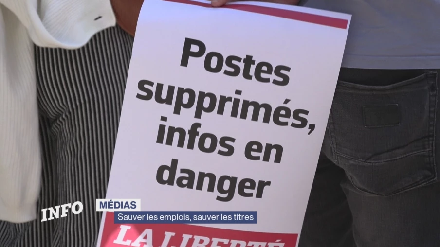 Fribourg : les journalistes de la Liberté mobilisés contre la suppression de dix-huit postes