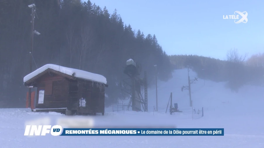 La Dôle : des difficultés financières menacent l'avenir du domaine skiable franco-suisse