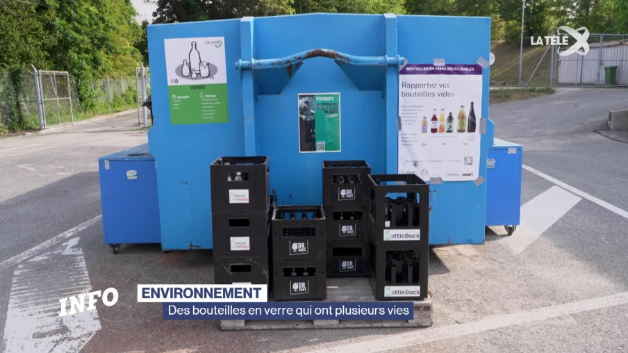 Vaud teste le réemploi des bouteilles en verre