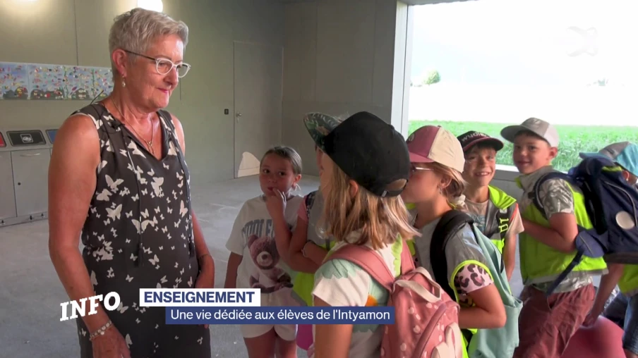 La dernière journée d'école de Madame Adrienne