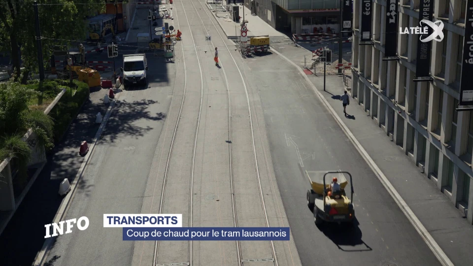 Une pétition pour végétaliser le futur tram lausannois