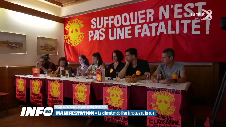 Lausanne: manifestations pour le climat relancées